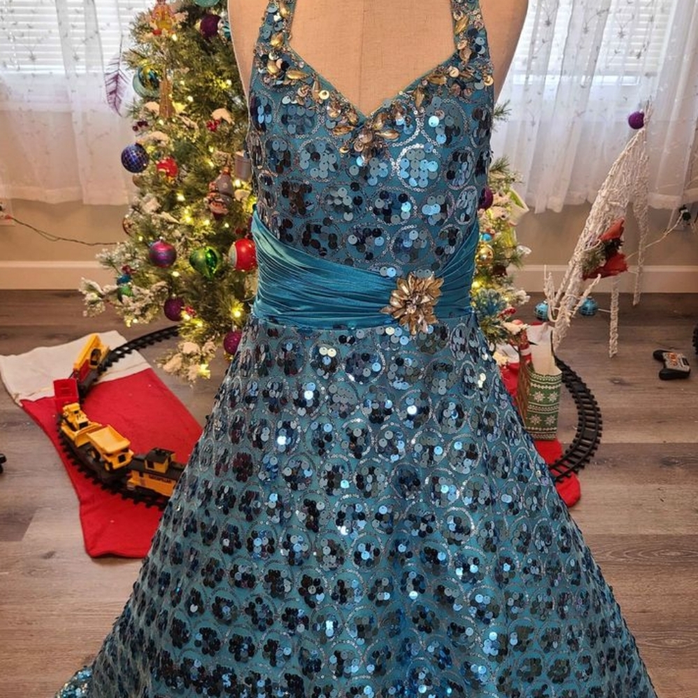 Girls size 14 pageant dress